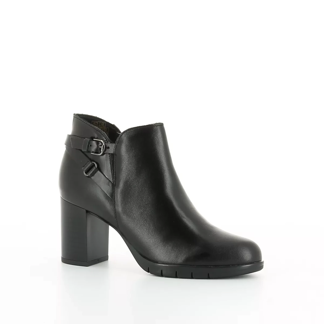 Image (1) de la chaussures Rizzoli - Boots Noir en Cuir