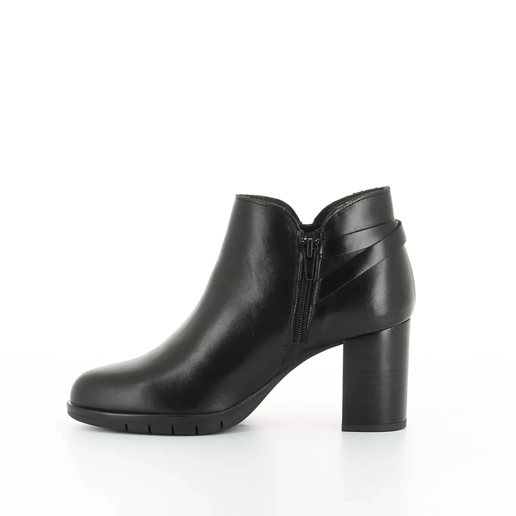 Image (4) de la chaussures Rizzoli - Boots Noir en Cuir