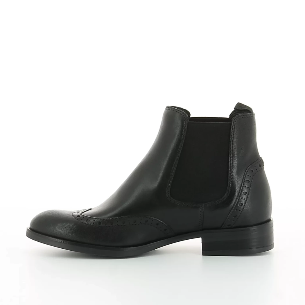 Image (4) de la chaussures Quala - Boots Noir en Cuir