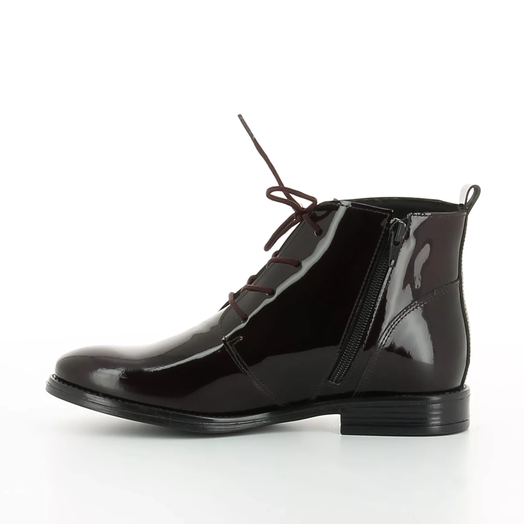 Image (4) de la chaussures margarita mariotti - Bottines Bordeaux en Cuir vernis Image (4) de la chaussures margarita mariotti - Bottines Bordeaux en Cuir vernis