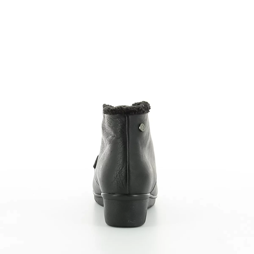 Image (3) de la chaussures Valeria's - Bottines Noir en Cuir