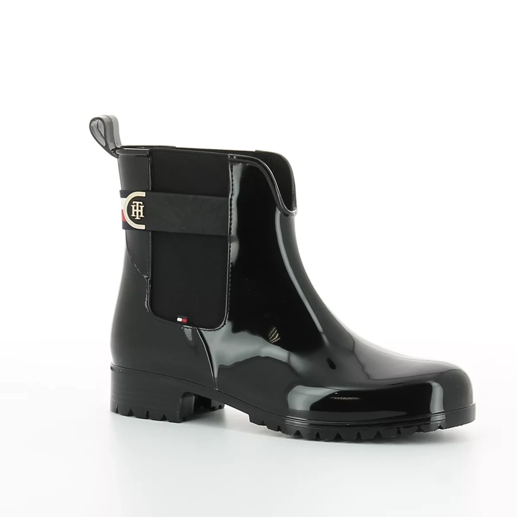 Image (1) de la chaussures Tommy Hilfiger - Boots Noir en Caoutchouc