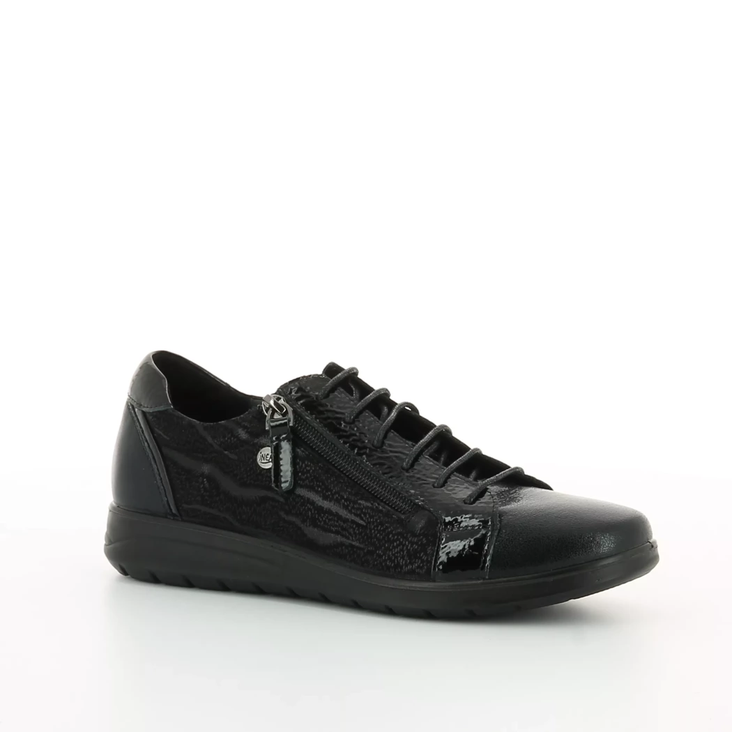 Image (1) de la chaussures Inea - Chaussures à lacets Noir en Cuir nubuck