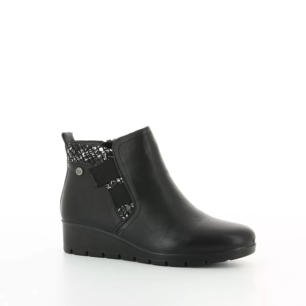 Image (1) de la chaussures Inea - Boots Noir en Cuir