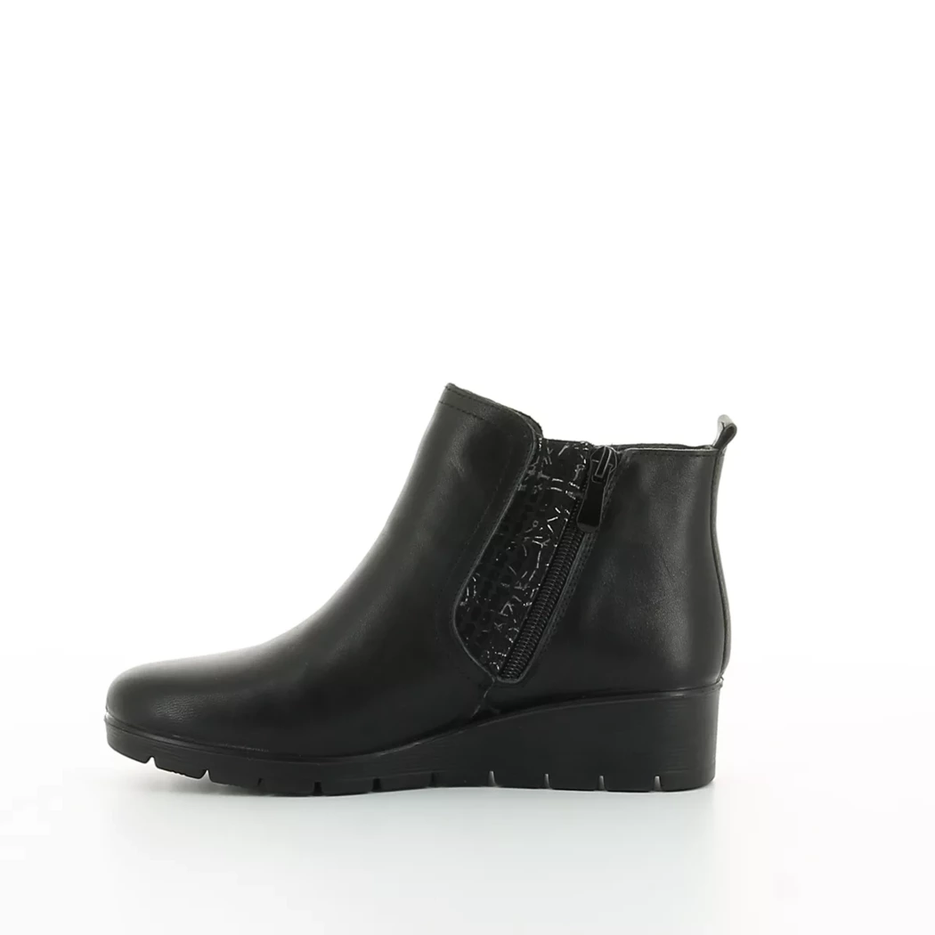 Image (4) de la chaussures Inea - Boots Noir en Cuir