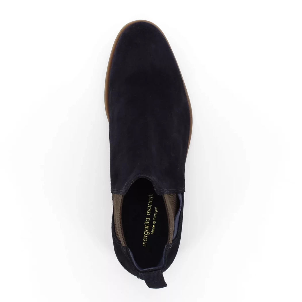 Image (6) de la chaussures Margarita Mariotti - Boots Bleu en Cuir synthétique