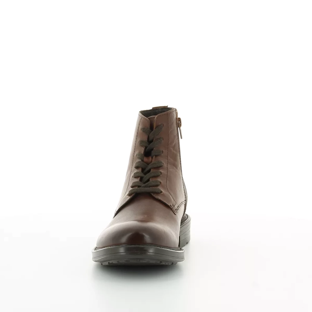 Image (5) de la chaussures Poelman - Bottines Cuir naturel / Cognac en Cuir