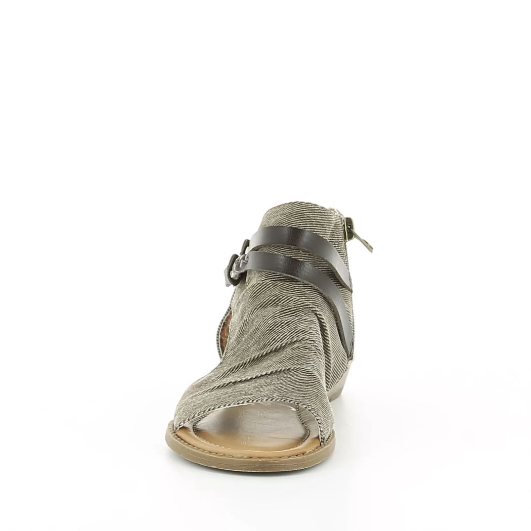 Image (5) de la chaussures Blowfish - Sandales et Nu-Pieds Marron en Textile