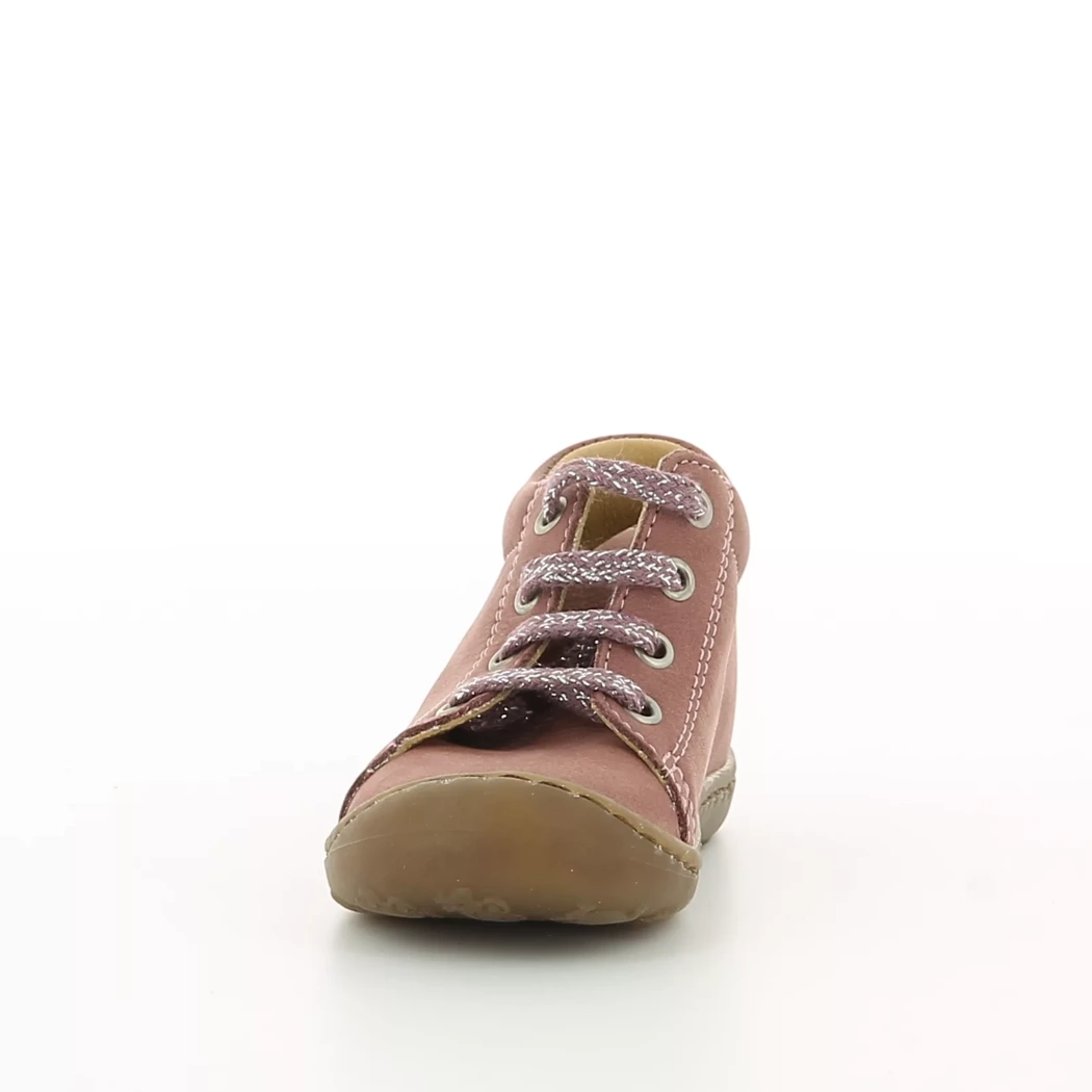 Image (5) de la chaussures Bopy - Bottines Rose en Cuir nubuck