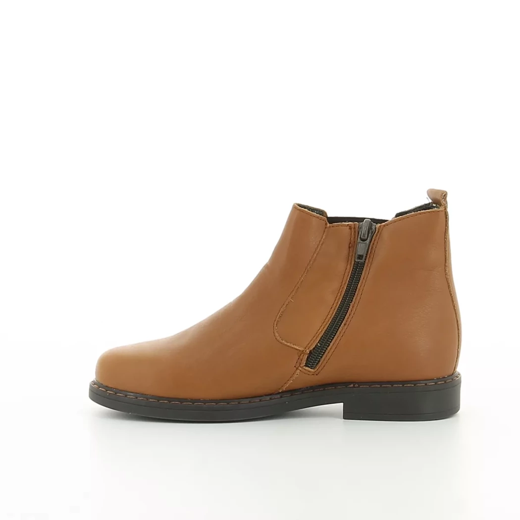Image (4) de la chaussures Bopy - Boots Cuir naturel / Cognac en Cuir