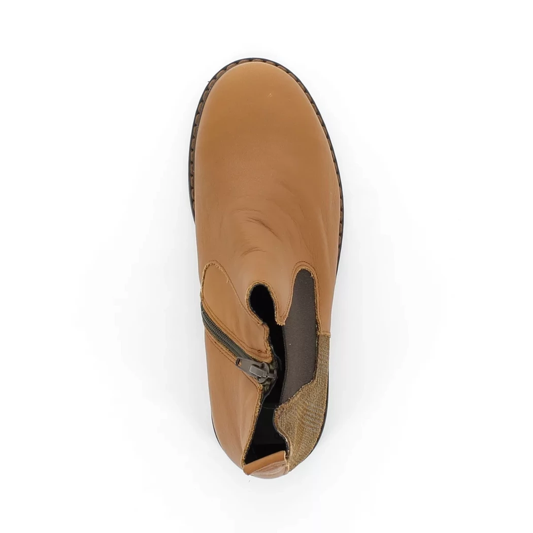Image (6) de la chaussures Bopy - Boots Cuir naturel / Cognac en Cuir