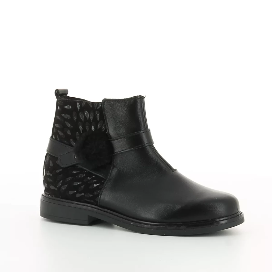 Image (1) de la chaussures Bopy - Boots Noir en Cuir