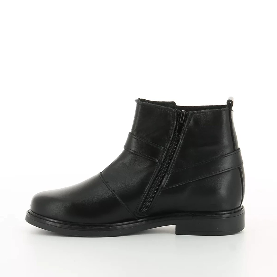 Image (4) de la chaussures Bopy - Boots Noir en Cuir