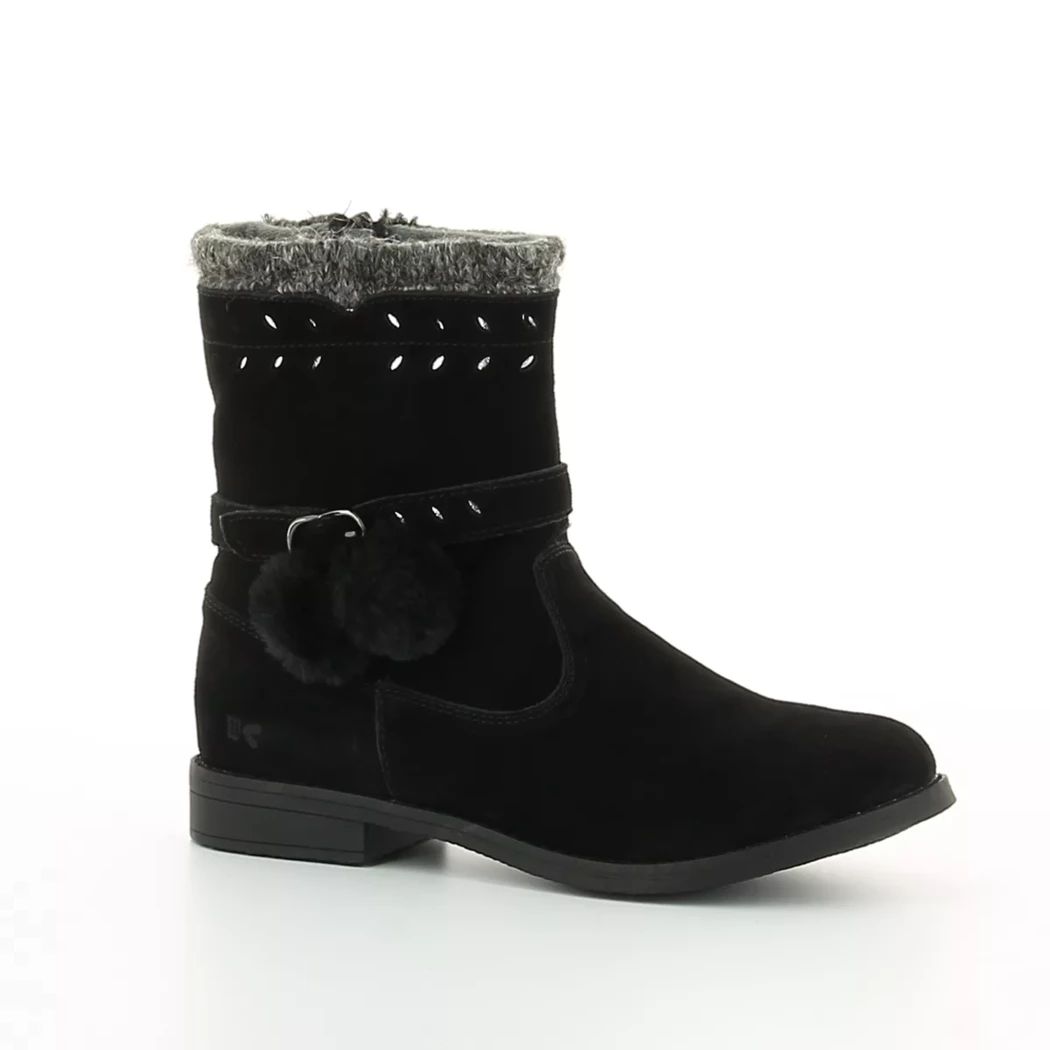 Image (1) de la chaussures Bopy - Boots Noir en Cuir nubuck