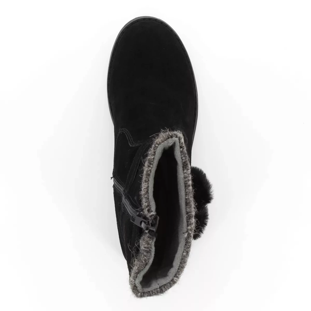 Image (6) de la chaussures Bopy - Boots Noir en Cuir nubuck