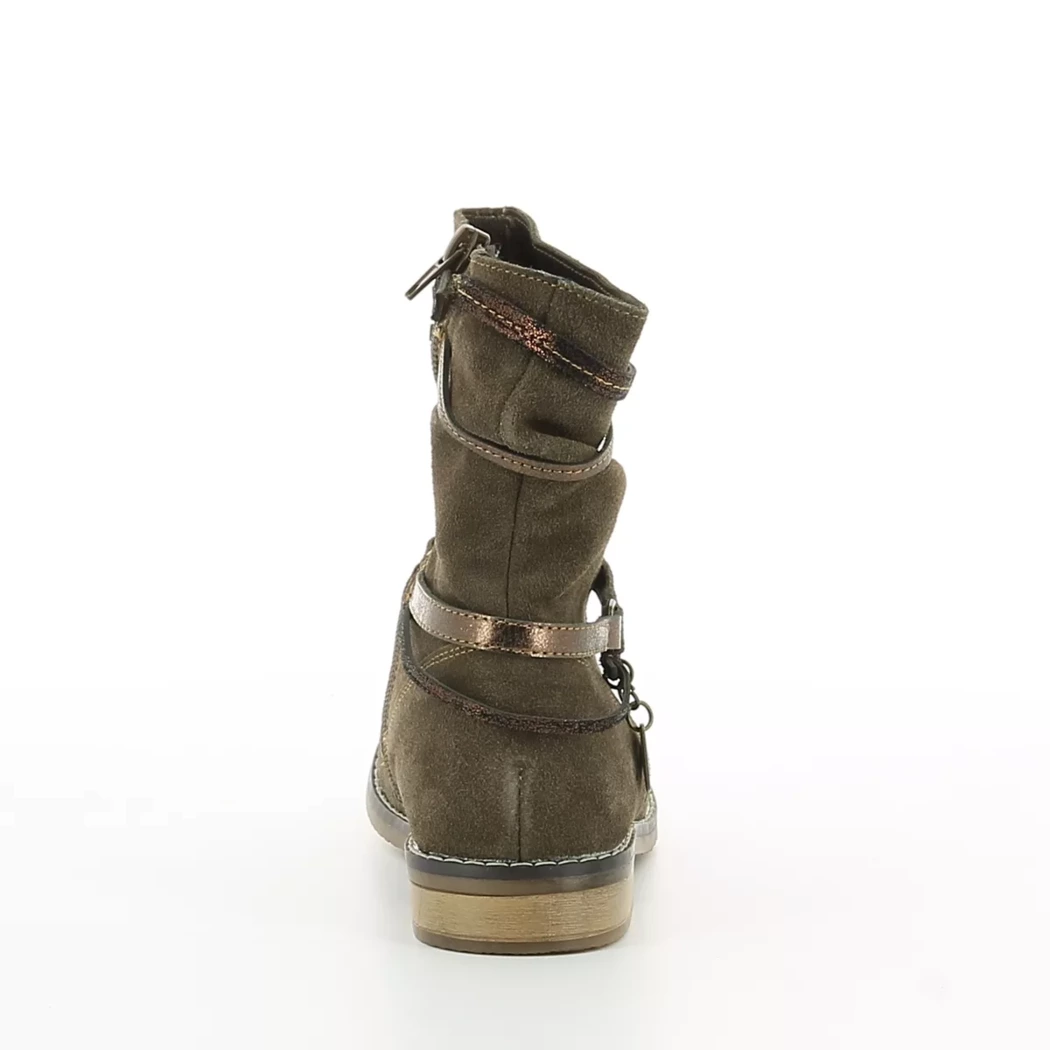 Image (3) de la chaussures Bopy - Boots Taupe en Cuir nubuck