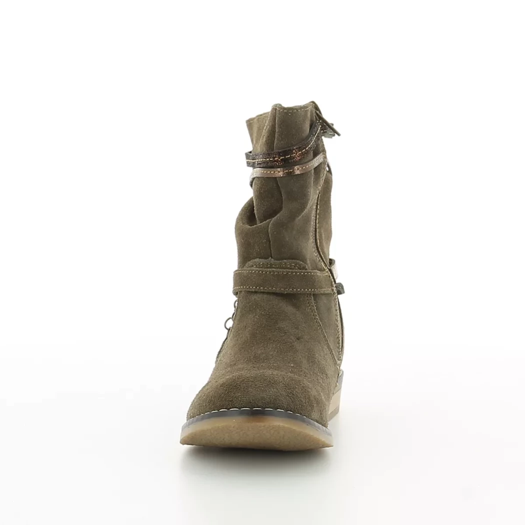 Image (5) de la chaussures Bopy - Boots Taupe en Cuir nubuck