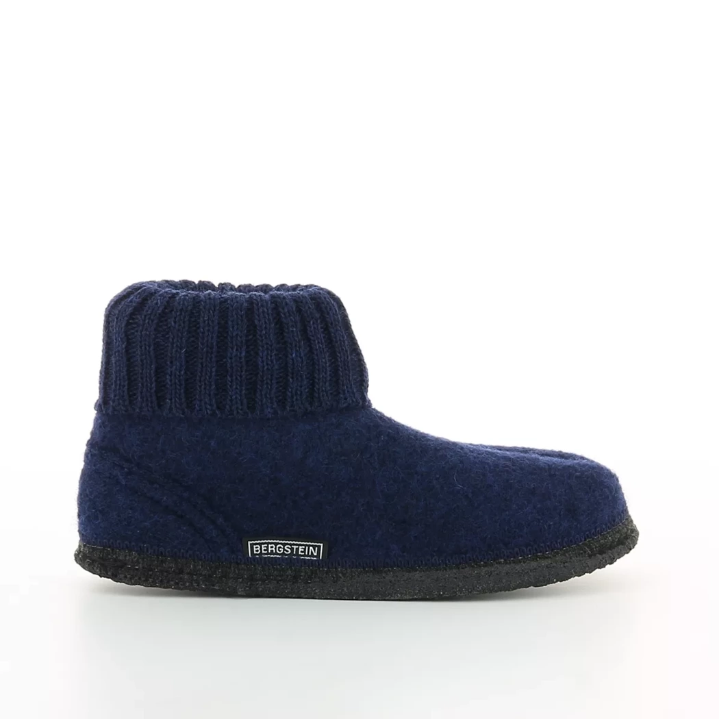 Image (2) de la chaussures Bergstein - Pantoufles et Chaussons Bleu en Textile