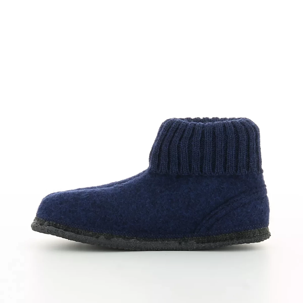 Image (4) de la chaussures Bergstein - Pantoufles et Chaussons Bleu en Textile