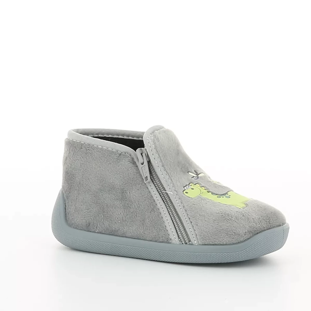 Image (1) de la chaussures Bossi - Pantoufles et Chaussons Gris en Textile