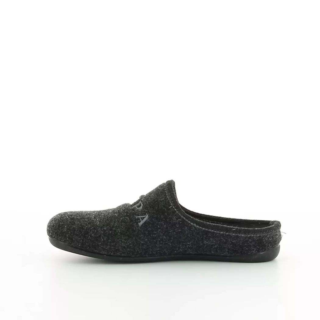 Image (4) de la chaussures Scapa - Pantoufles et Chaussons Gris en Textile