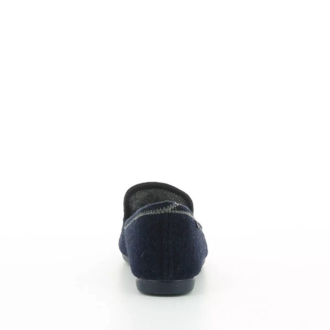 Image (3) de la chaussures Scapa - Pantoufles et Chaussons Bleu en Textile
