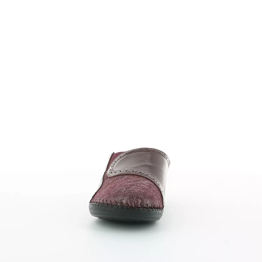 Image (5) de la chaussures Stiledivita - Pantoufles et Chaussons Bordeaux en Cuir synthétique