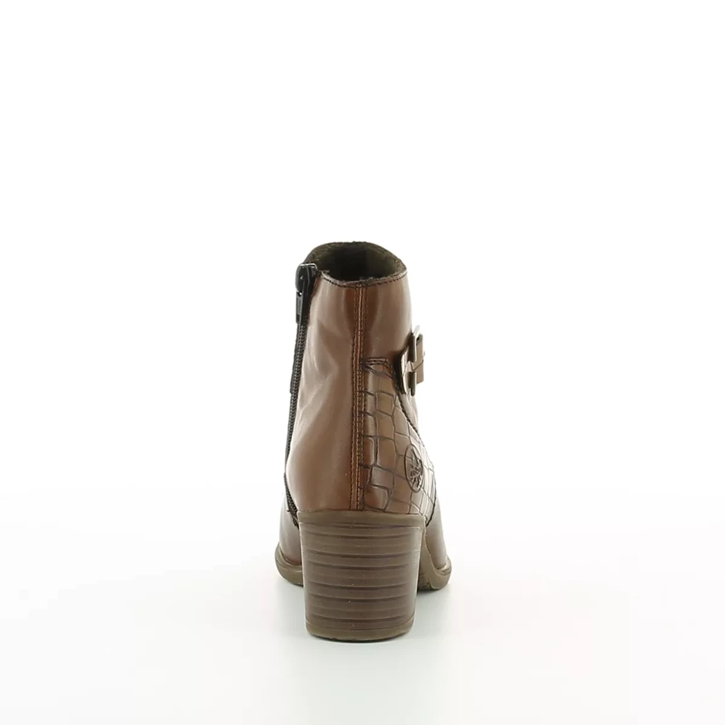 Image (3) de la chaussures Rieker - Boots Cuir naturel / Cognac en Cuir