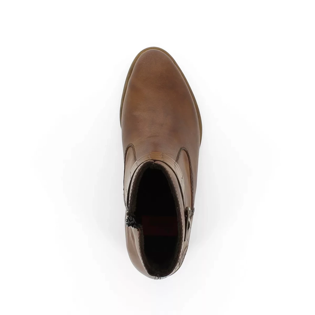 Image (6) de la chaussures Rieker - Boots Cuir naturel / Cognac en Cuir