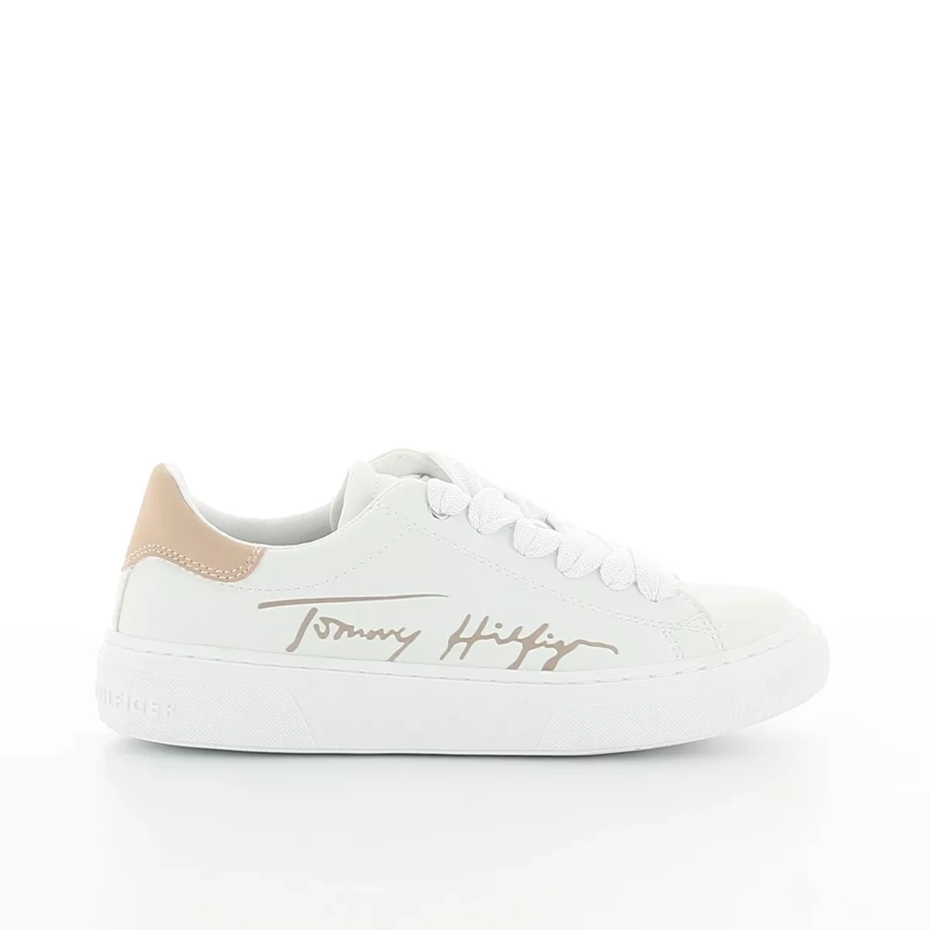 Image (2) de la chaussures Tommy Hilfiger - Baskets Blanc en Cuir synthétique