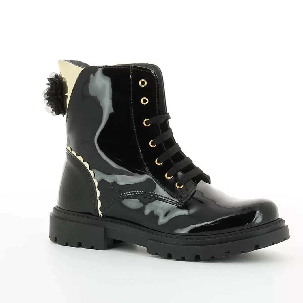 Image (1) de la chaussures Gazzoli - Bottines Noir en Cuir vernis