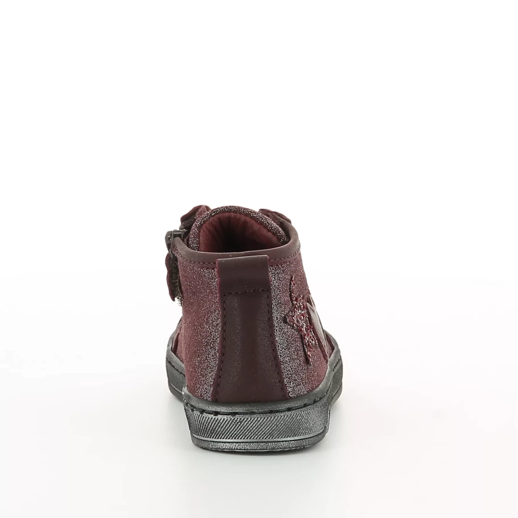 Image (3) de la chaussures Gazzoli - Bottines Bordeaux en Cuir synthétique