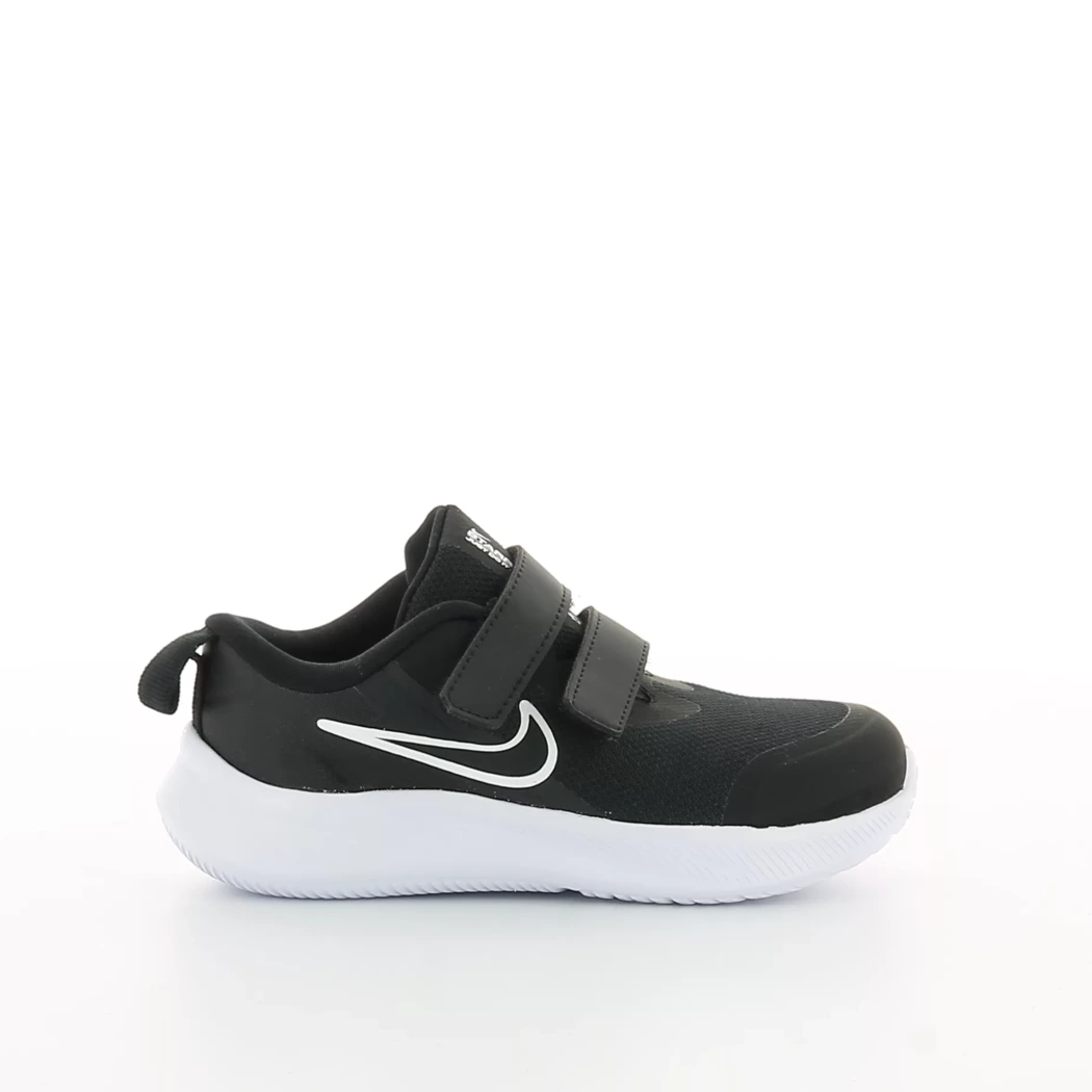 Image (2) de la chaussures Nike - Baskets Noir en Cuir synthétique