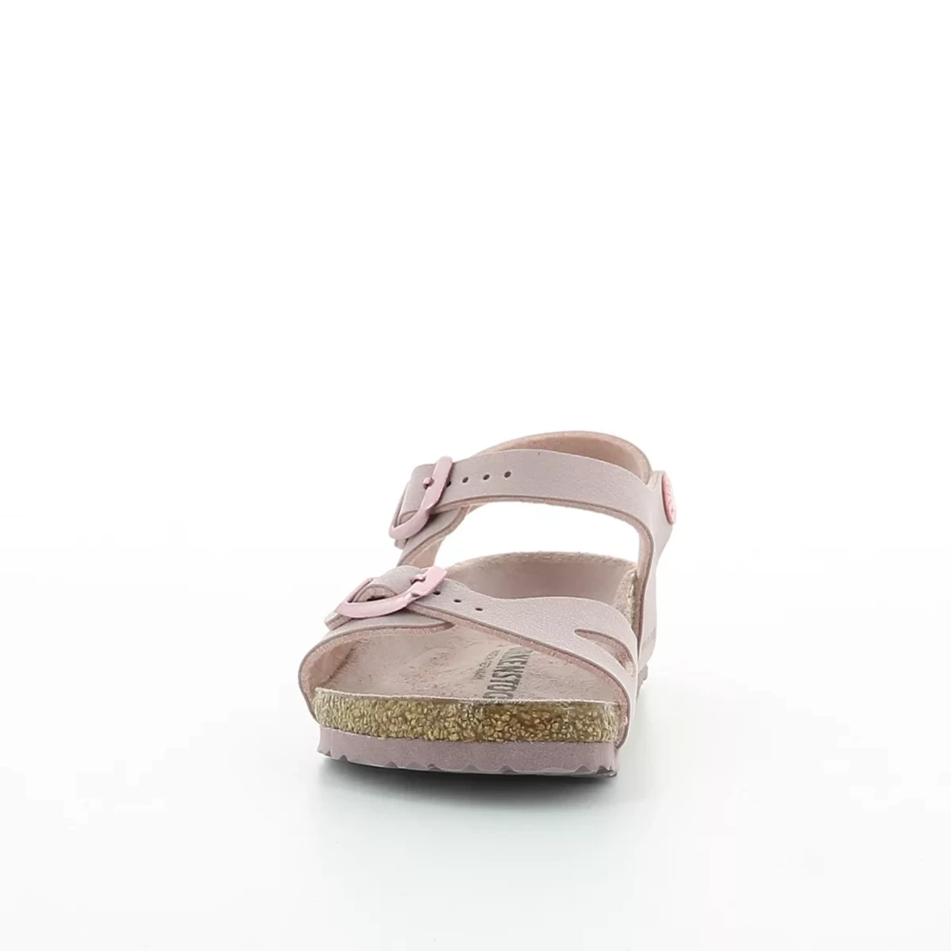 Image (5) de la chaussures Birkenstock - Sandales et Nu-Pieds Rose en Cuir synthétique
