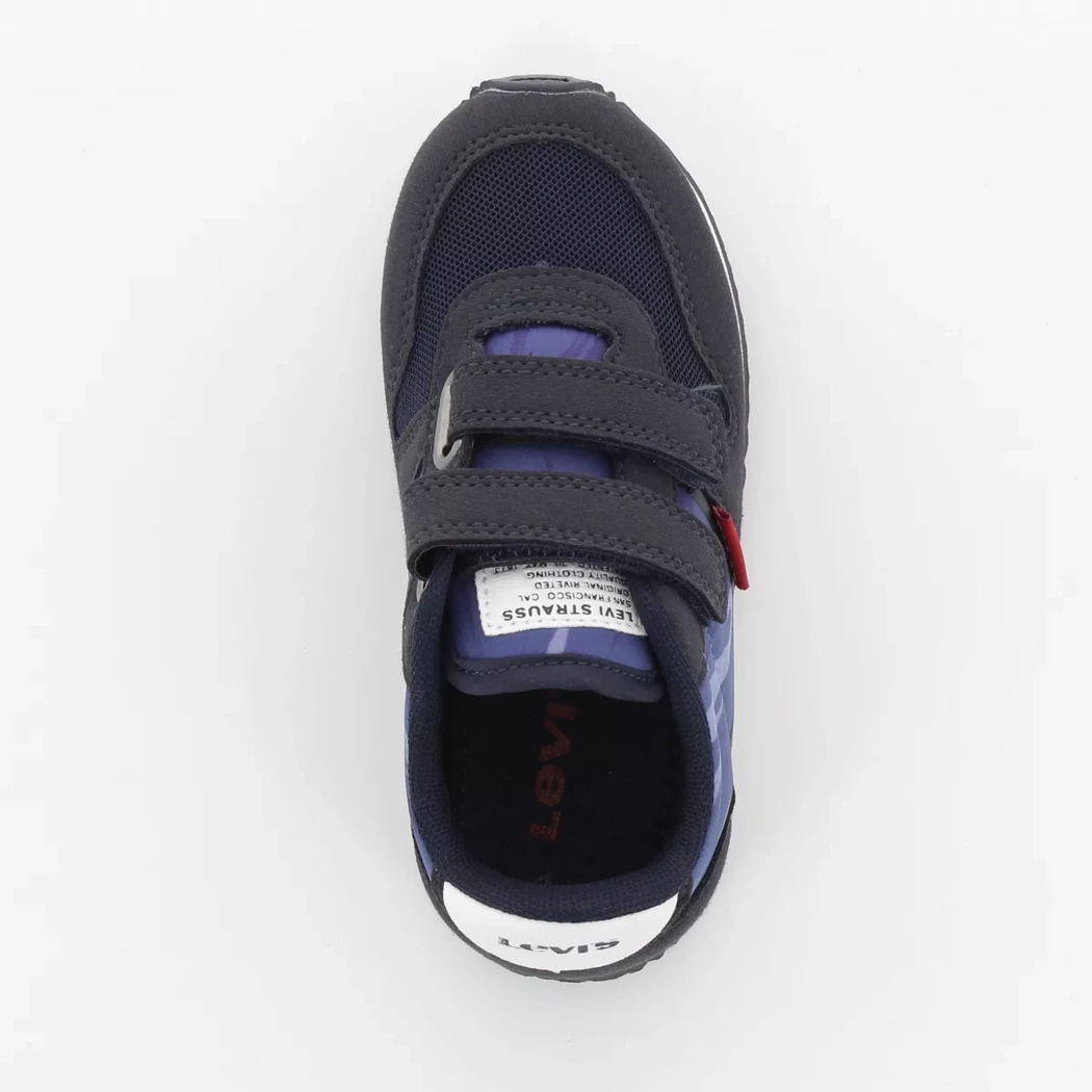 Image (6) de la chaussures Levi's - Baskets Bleu en Cuir synthétique