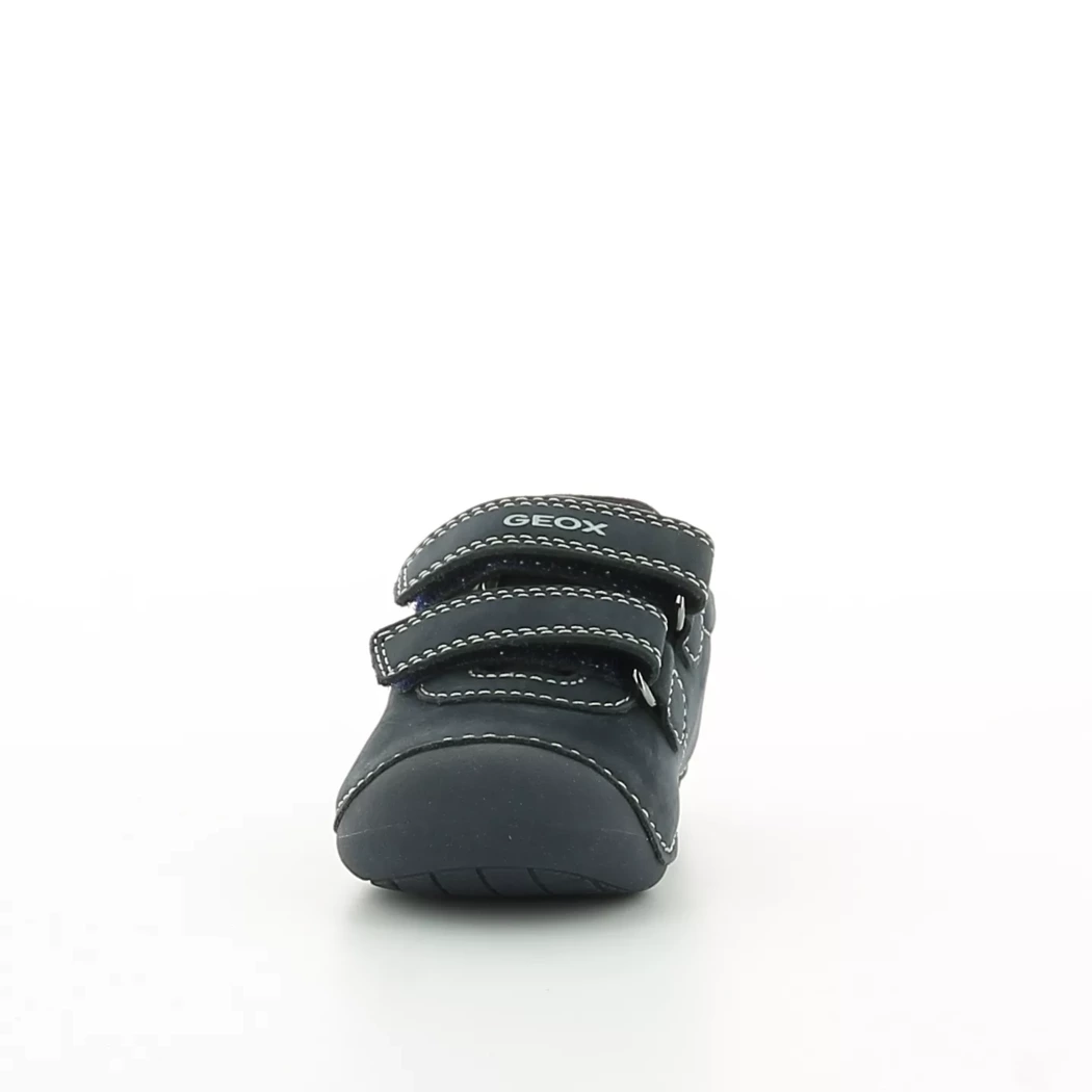 Image (5) de la chaussures Geox - Bottines Bleu en Cuir nubuck