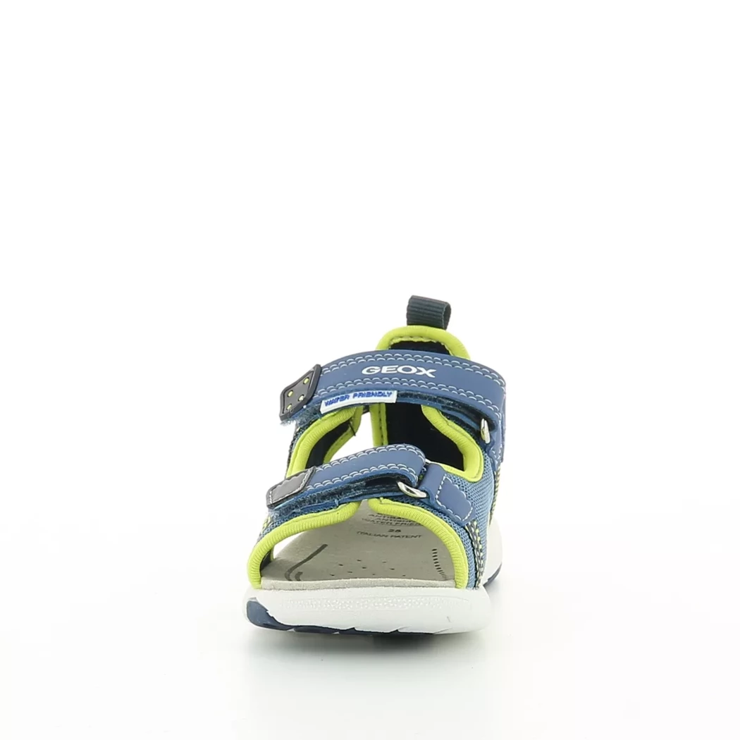 Image (5) de la chaussures Geox - Sandales et Nu-Pieds Bleu en Textile