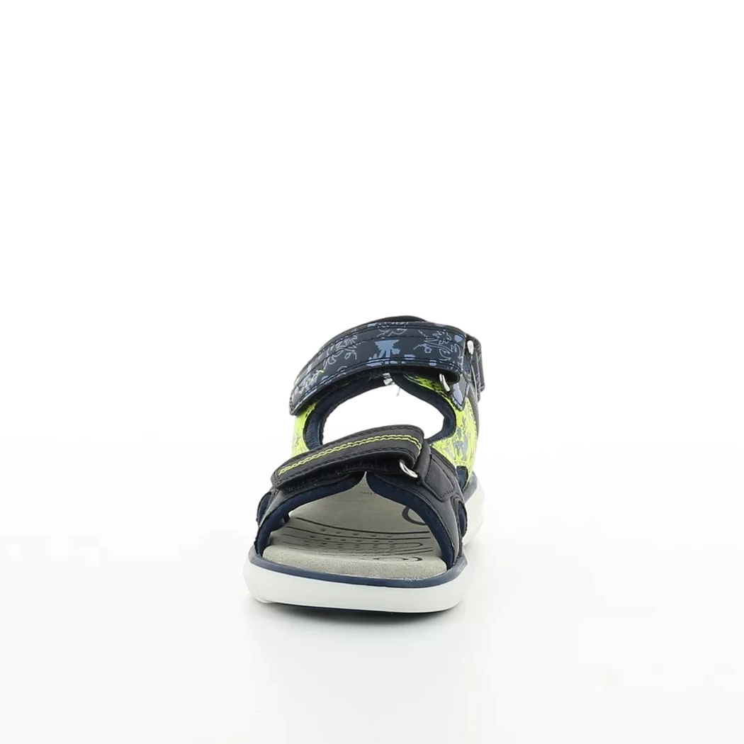 Image (5) de la chaussures Geox - Sandales et Nu-Pieds Bleu en Cuir synthétique