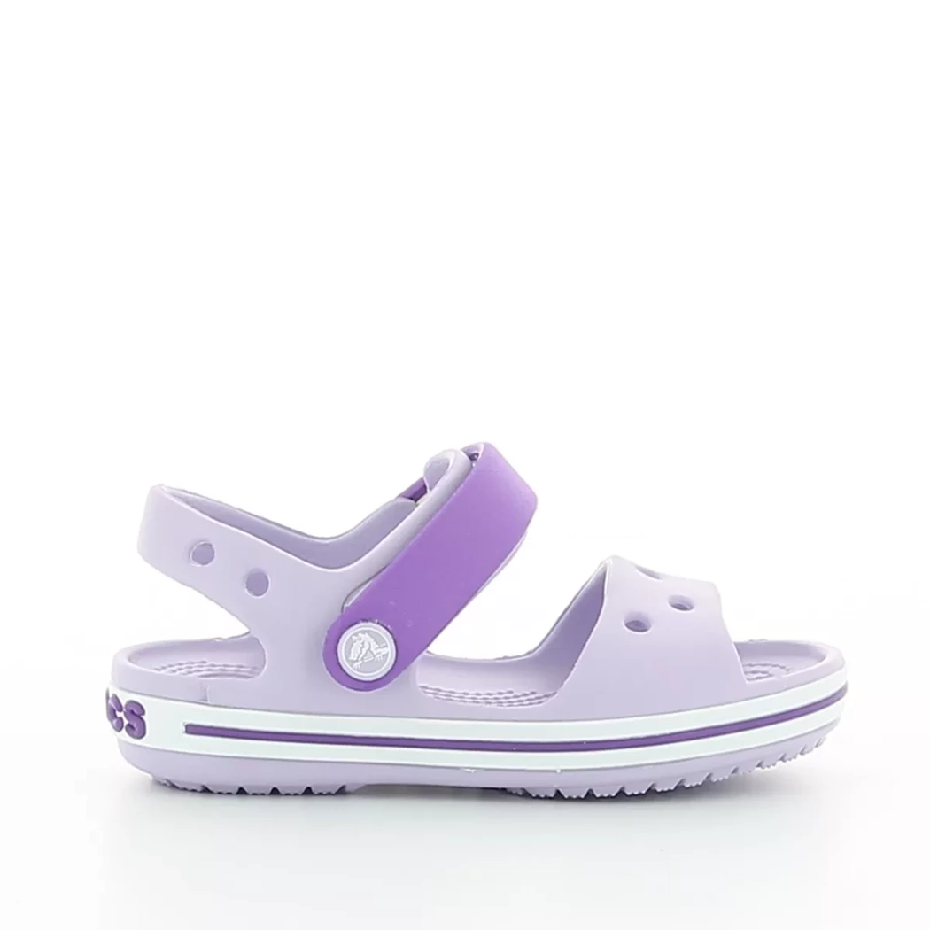 Image (2) de la chaussures Crocs - Sandales et Nu-Pieds Violet / Lilas en Caoutchouc
