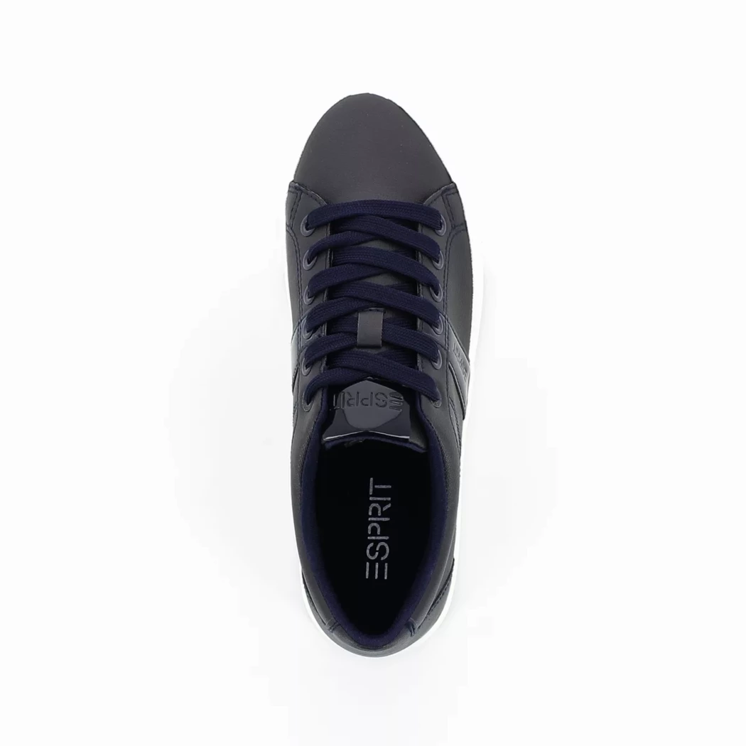 Image (6) de la chaussures Esprit - Baskets Bleu en Cuir synthétique