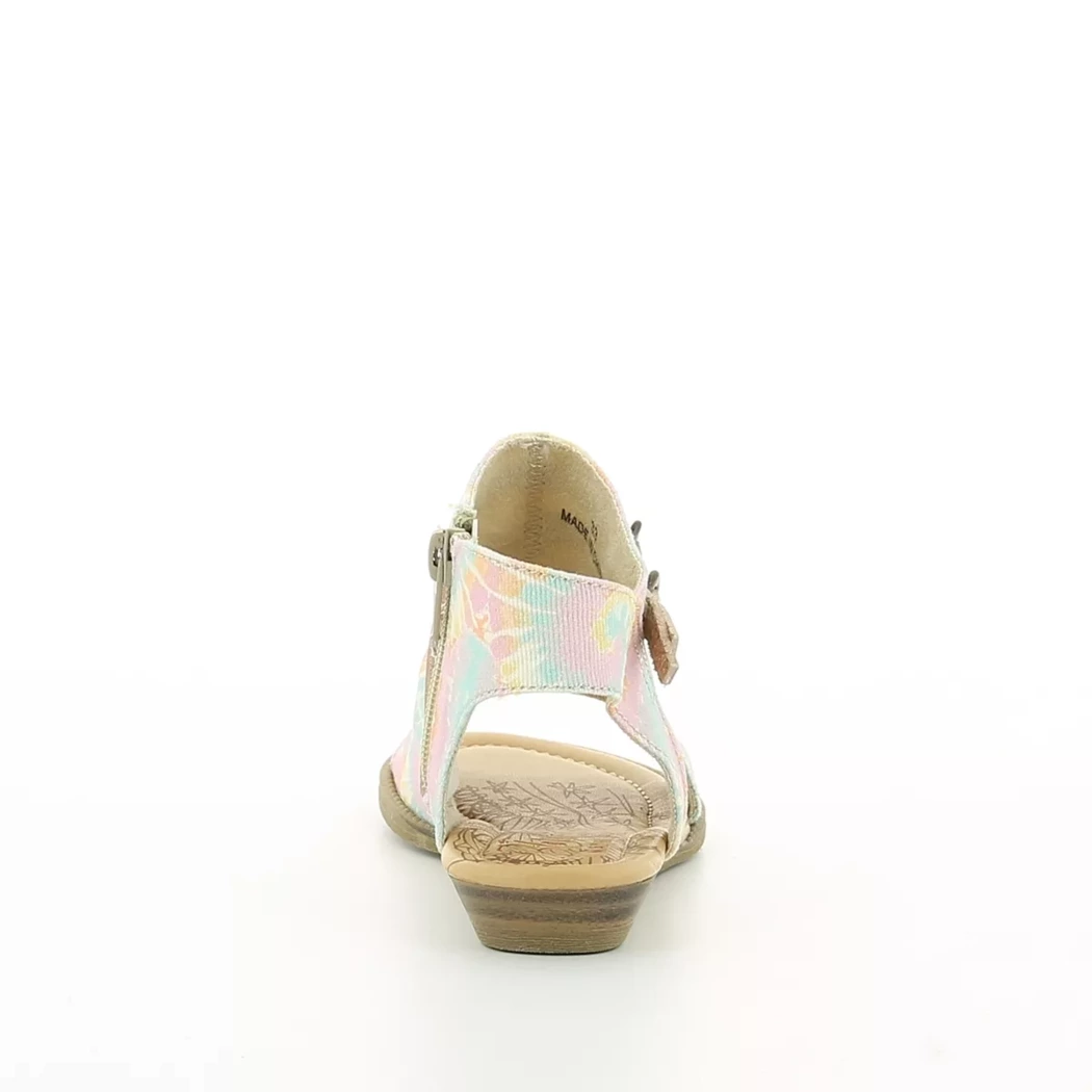 Image (3) de la chaussures Blowfish - Sandales et Nu-Pieds Rose en Textile