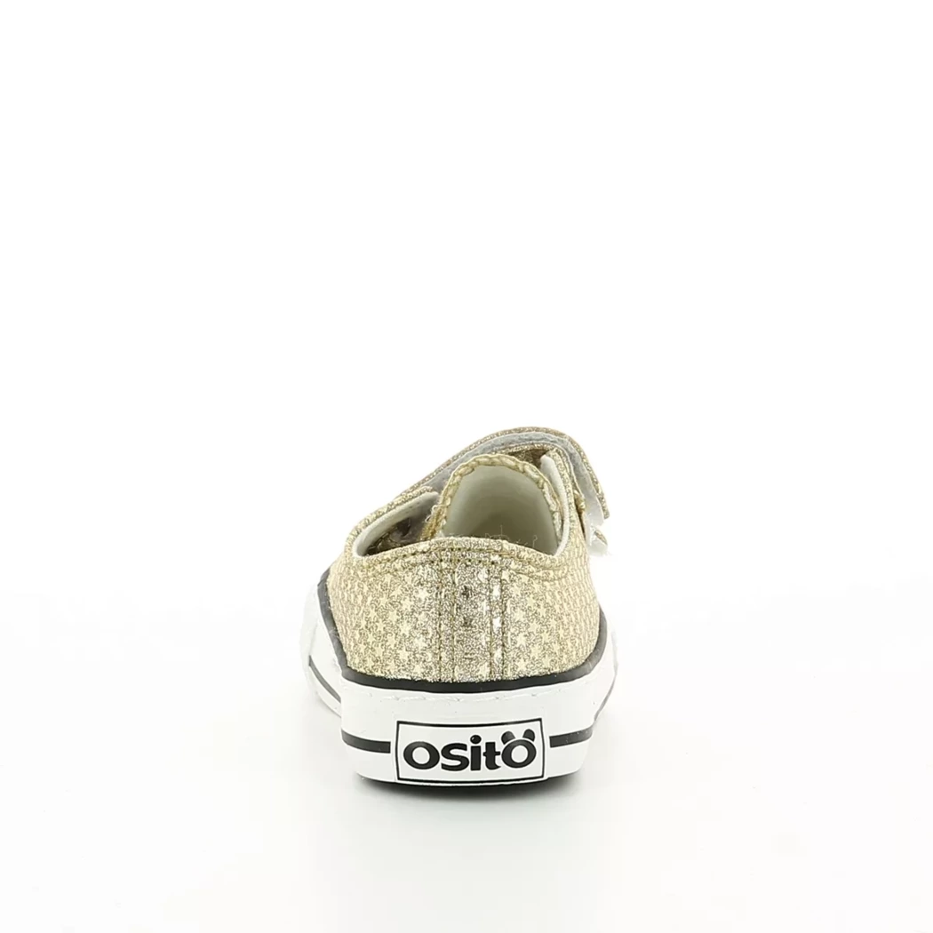 Image (3) de la chaussures Osito - Baskets Or / Bronze / Platine en Textile