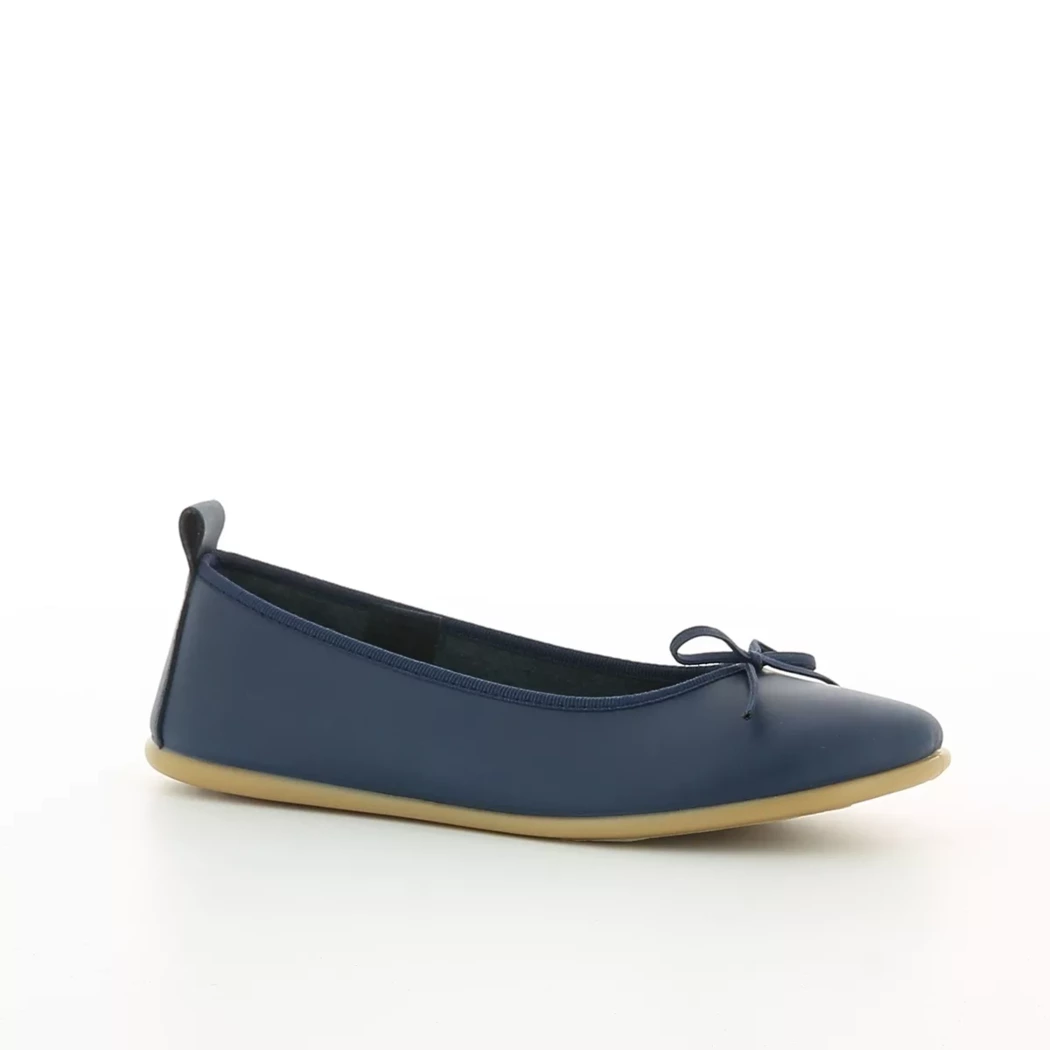 Image (1) de la chaussures B&W - Ballerines Bleu en Cuir synthétique