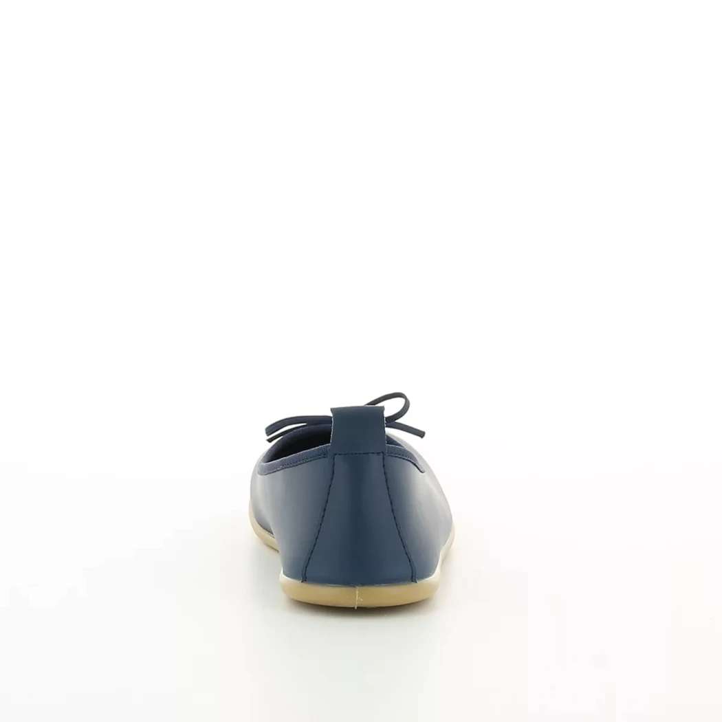Image (3) de la chaussures B&W - Ballerines Bleu en Cuir synthétique