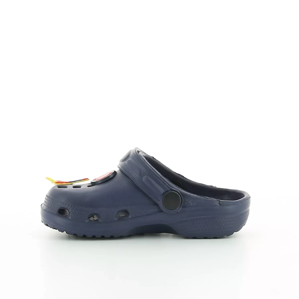 Image (4) de la chaussures BBS - Mules et Sabots Bleu en Caoutchouc