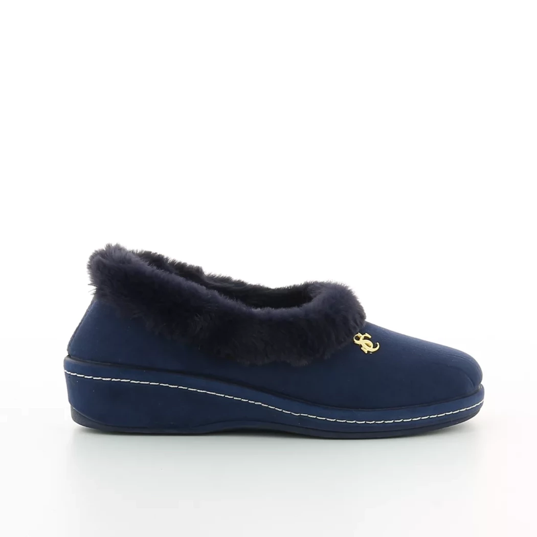 Image (2) de la chaussures Scapa - Pantoufles et Chaussons Bleu en Textile