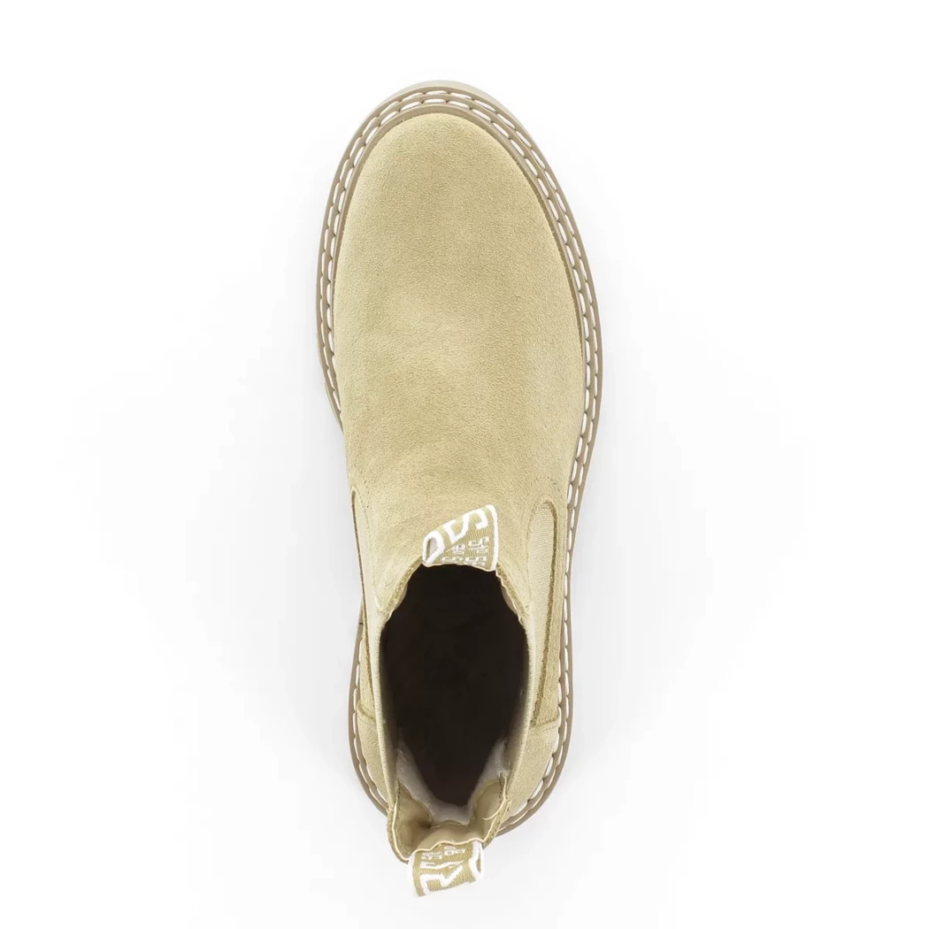 Image (6) de la chaussures Tamaris - Boots Beige en Cuir nubuck