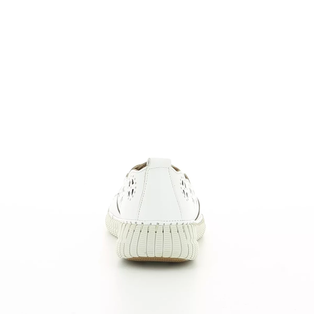 Image (3) de la chaussures Karyoka - Chaussures à lacets Blanc en Cuir