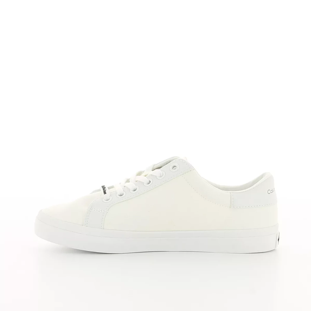 Image (4) de la chaussures Calvin Klein - Baskets Blanc en Textile