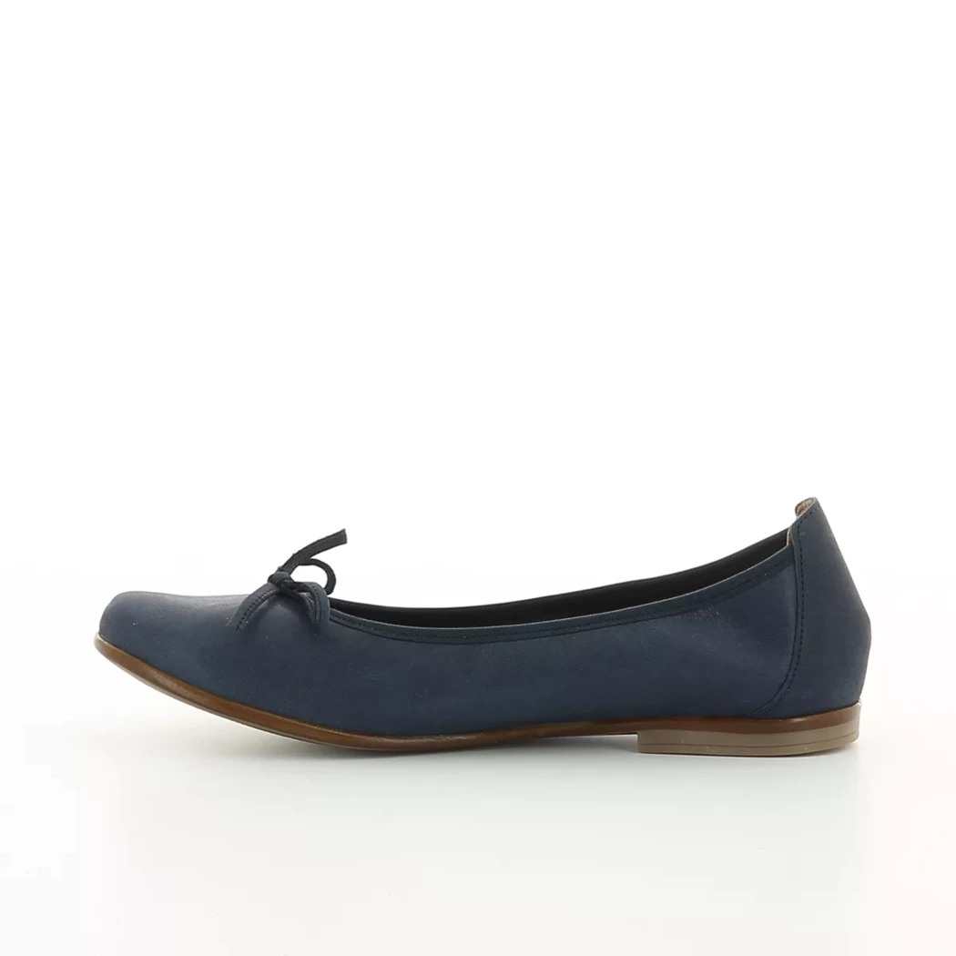 Image (4) de la chaussures Bellamy - Ballerines Bleu en Cuir nubuck